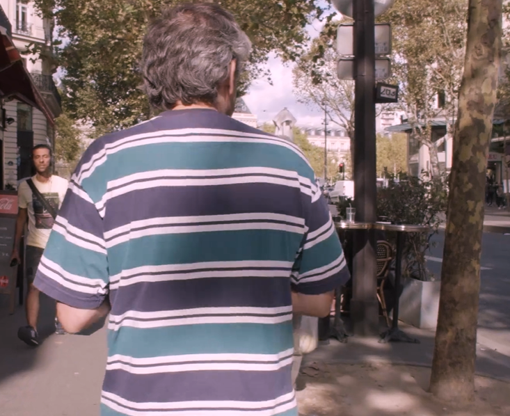 Ivan Joseph dans une rue de Paris